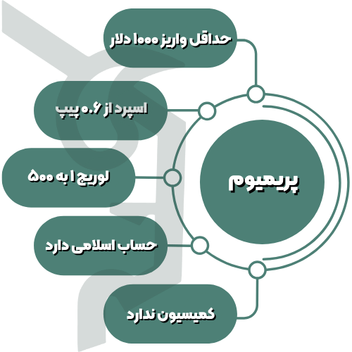 اطلاعات حساب پریمیوم ارانته در یک نگاه